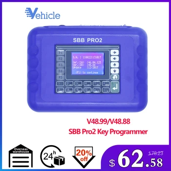 

SBB PRO2 Key Programmer Add Cars to 2018 Unlimited SBB 48.99 V48.88 Replace SBB 46.02 Transponder Key Maker Free Shipping