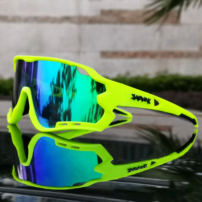 2019 Polarized 5 Lens Cycling Glasses Road Bike Cycling Eyewear Cycling Sunglasses MTB Mountain Bicycle Cycling Goggles UV400