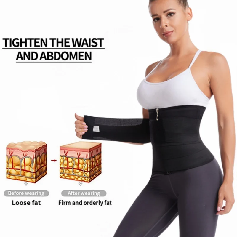 

Adjustable Women's Elastic Restraint Belt Postpartum Waist Belt Wrap Abdomen Fitness Abdomen Belt Waist Trainer Waist Support