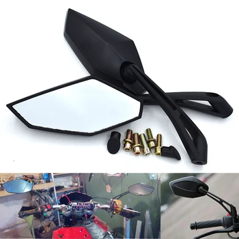 

Universal Motorcycle Rear View Mirrors Side Rearview Mirror For KAWASAKI Z250 Z300 Z750 Z750S Z750R Z800 Z900 Z1000