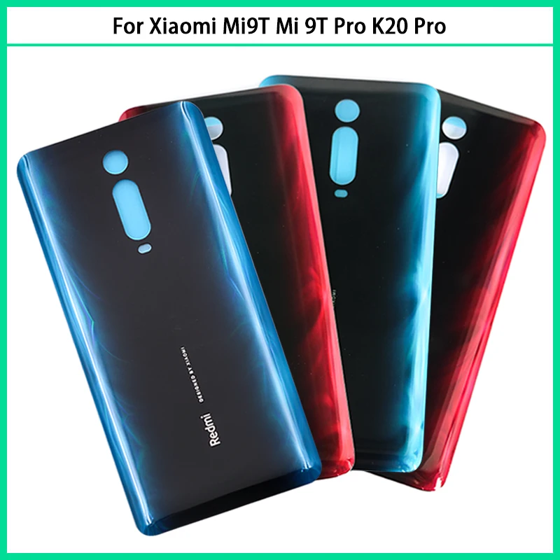 Новинка для Xiaomi Mi9T Mi 9T Pro K20 Задняя крышка батареи 3D стеклянная панель задняя дверь