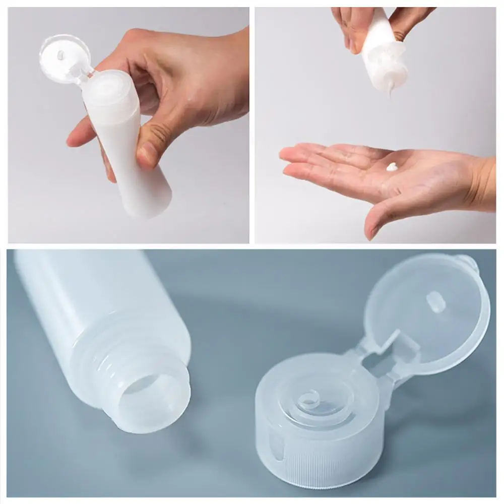 

7pcs/set PE hose flip sub botte cosmetics hand sanitizer sub bottling travel empty bottles