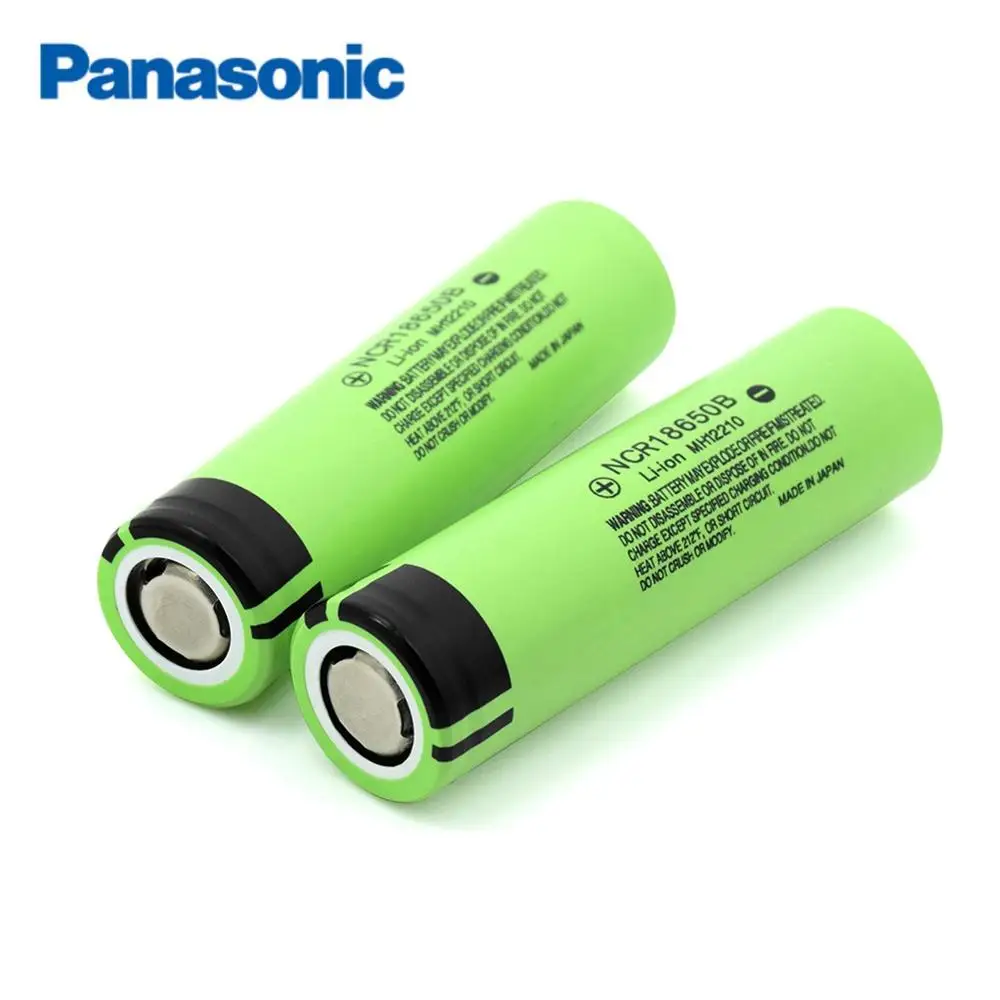 1 шт. для Panasonic 18650 перезаряжаемая батарея 3400 мАч 3,7 в литиевая 3400 мАч NCR18650B pilas лазерная ручка светодиодный фонарик для ноутбука