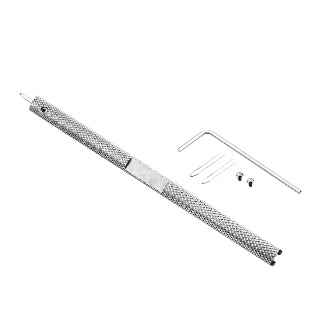 Durable Spoke Perforator Outdoor Mountain Bicycle Bike Wheel Repair Tool with Hex Wrench & Screw