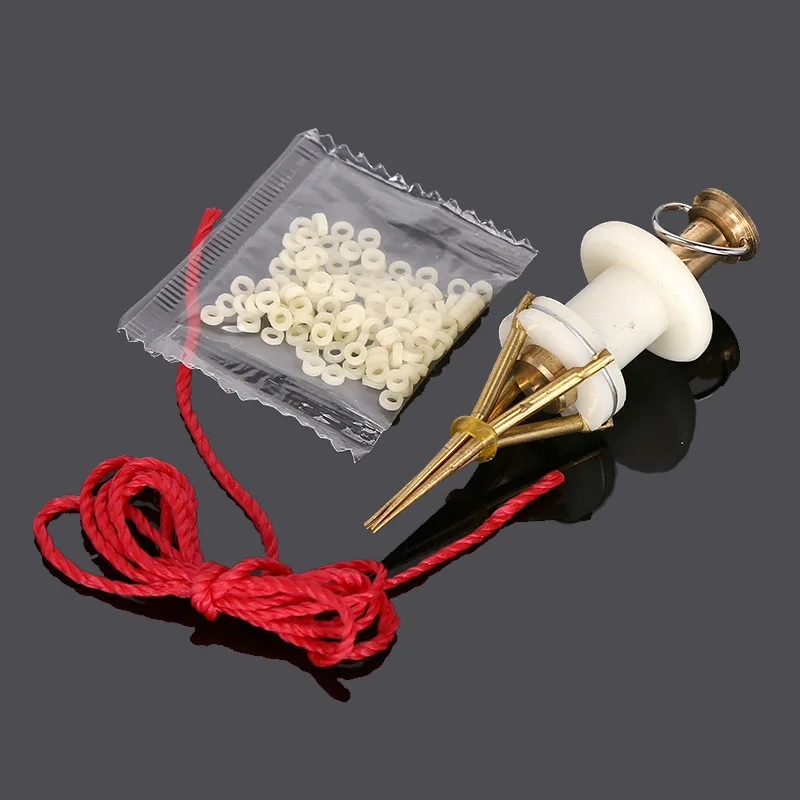 

Copper Bloodworm Clip-Bait Earthworm Clip Angling Fishing Gear Supplies Kit Accessories