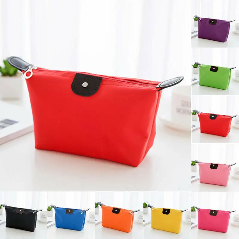  Waterproof Cosmetic Makeup Bag Pencil Case Storage Pouch Purse Handbag Fashion Casual Women Multifu