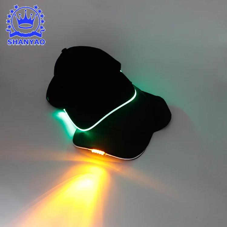 

LED Lamp Cap Cotton Shining Hat Night Fishing Hat Nursing Camping Lighting Baseball Cap