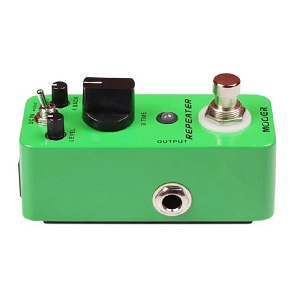 MOOER MDL1 повторитель цифровые гитарные педали с эффектом Delay 3 режима работы Mod/Normal/Kill Dry True Bypass полностью металлический корпус