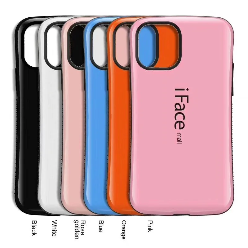 

Original iFace mall Case For iPhone 11 Pro MAX 2019 Case Shockproof Back Cover Hybrid TPU + PC For iPhone 11 Pro MAX Phone Case