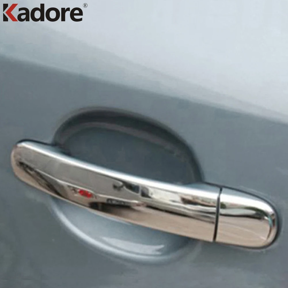 8 шт. хромированные накладки на дверные ручки для Volkswagen VW Tiguan 2009 2010 2011 2012 2013 2014