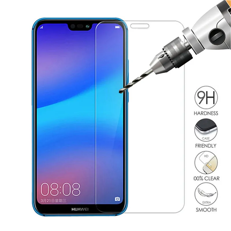 

Tempered Glass Case For Huawei P20 P10 Mate 20 10 lite Pro P Smart screen protector cover glass on honor 8X honor 10 9lite film