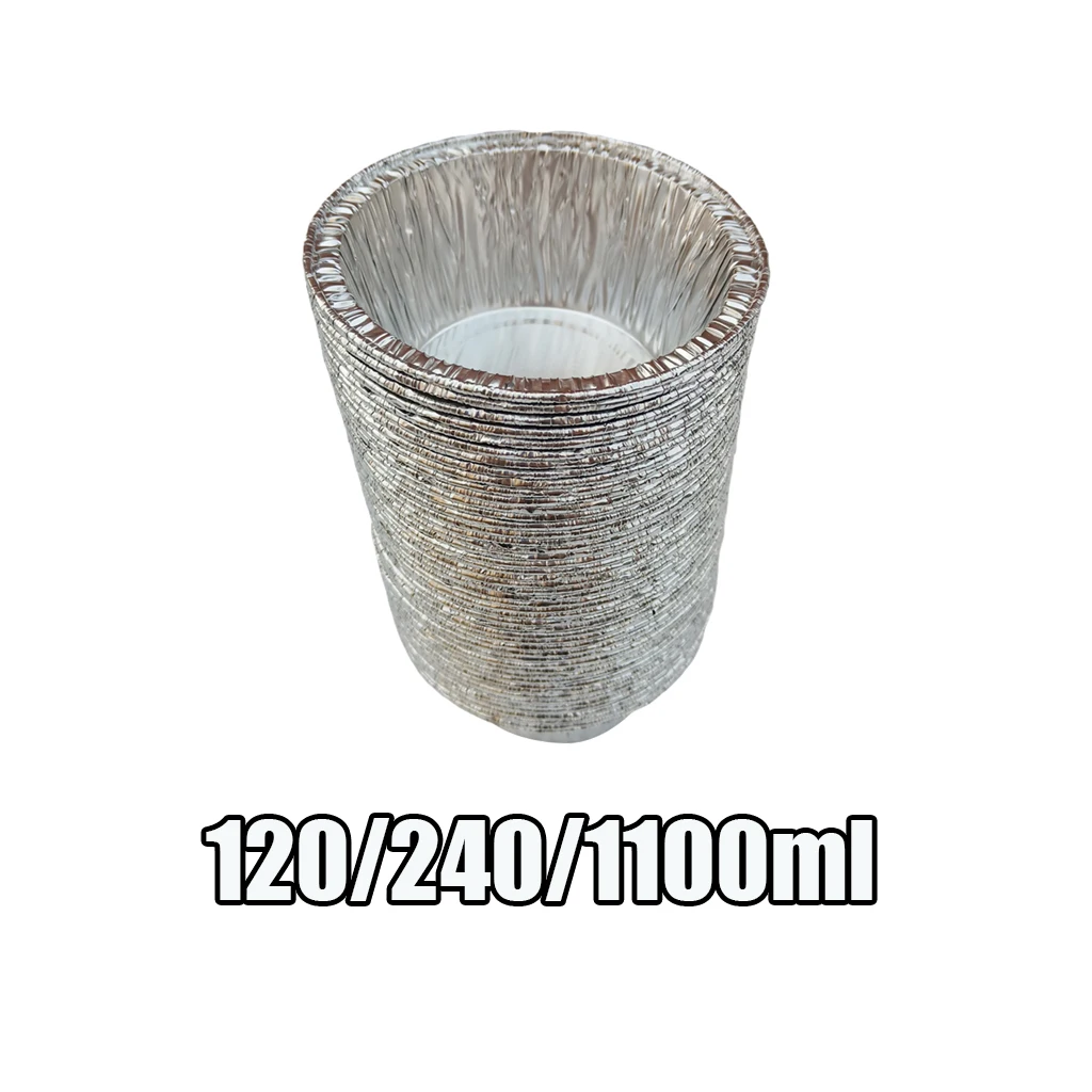 Deep Aluminum Foil Tin Pie Pans Disposable for Baking Roasting Recyclable
