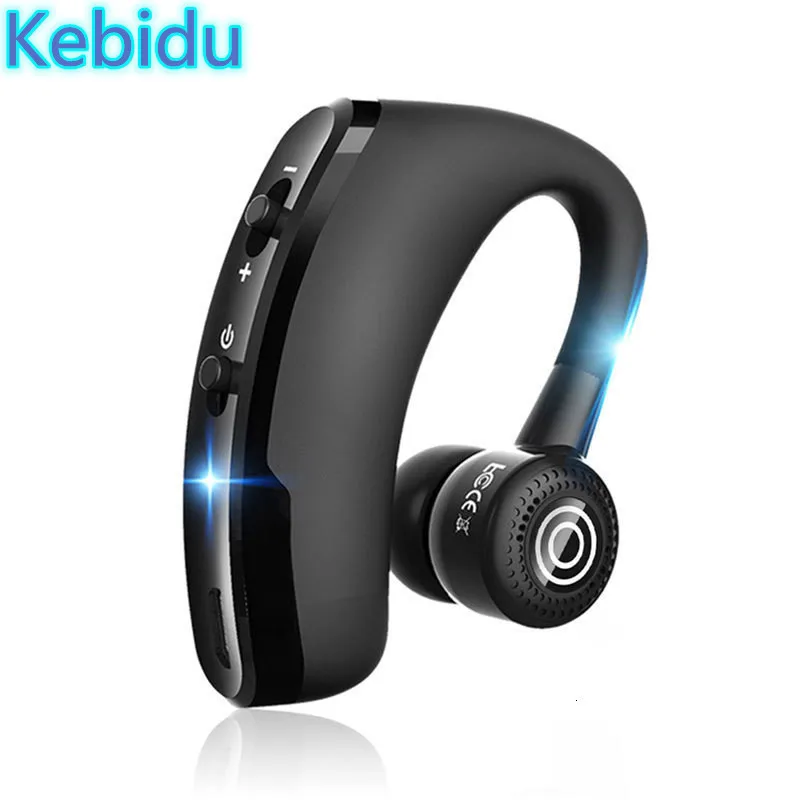 Bluetooth-гарнитура V9 с одним ухом для автомобиля Беспроводные стереонаушники