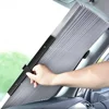 Car Retractable Windshield Anti-UV Car Window Shade Car Front Sun Block Auto Rear Window Foldable Curtain Sunshade 46-70CM