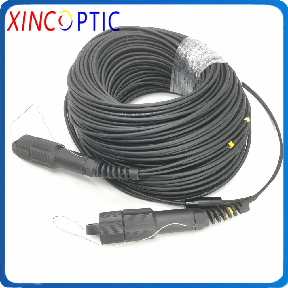 

50M 2F MM OM3-150 4,0mm LSZH/TPU, 2-жильный PDLC/SC/ST/FC к PDLC MultiMode бронированный 2-жильный волоконно-оптический кабель с PCD235