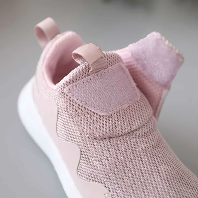 Autumn New Fashionable Net Breathable Pink Leisure Sports Running Shoes for Girls White Shoes for Boys Brand Kids Shoes