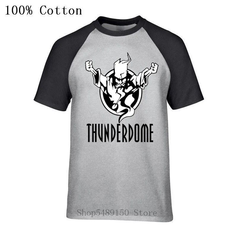 Оригинальная Винтажная Футболка Thunderdome мужские роскошные брендовые