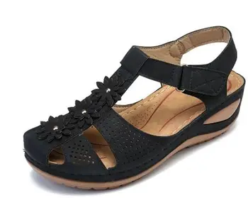 

YEELOCA 2020 Women Sandals Wedges Shoes Woman Heels Sandals Chaussures Femme Soft YU0078