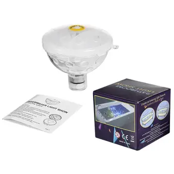 

LED Underwater Night Light Floating Disco Party Light Glow Show Fountain Fish Tank Aquarium Pond Swimming Pool Hot Tub Spa Lamp