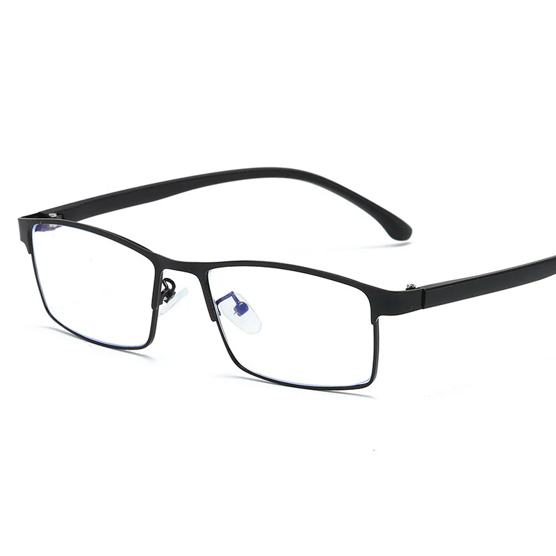 Новые компьютерные очки, анти-синий светильник, блокирующий фильтр, уменьшает цифровое напряжение глаз, прозрачные обычные игровые очки TR90 - Цвет оправы: Black