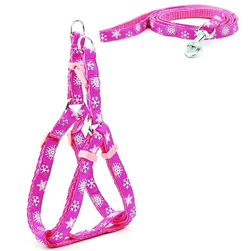 Pet Dog Harness and Leash Adjustable Collar Pet Products for  Cat Small Dogs Outdoor Walking Puppy Accessories