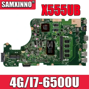 

X555UB 4G/I7-6500U GT940M For Asus X555UQ X555UF X555UJ X555UB Mianboard Motherboard 90NB0AQ0-R02300