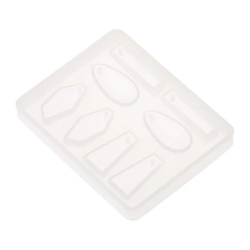 

Silicone Mold DIY Geometric Triangle Mirror Craft Jewelry Making Decorative Cake