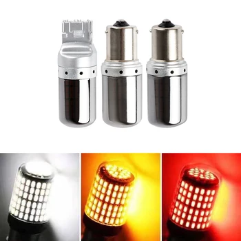 

S25 W21W BA15S P21W 7440 CanBus No Error LED Parking Lights For Skoda Octavia A5 A7 2 Fabia Yeti BMW E60 F30 X5 E53 Inifiniti