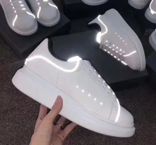 

Moraima Snc White Leather Lace-up Woman Shoes Round Toe Flat Casual Shoes Comfortable Woman Sneakers