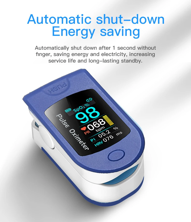 Bluetooth Finger Pulse Oximeter Sleep monitoring data analysis