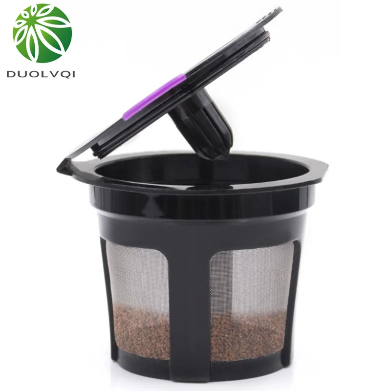 Многоразовые кофейные фильтры Duolvqi для K cup капсулы Keurig 2 0 и 1 многоразовые кофе