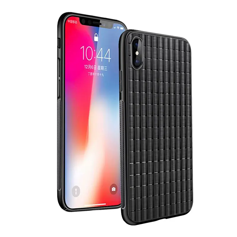 

Case For iPhone X Xr Xs Max Cover Fashion Breathable Shutter Skin Heat dissipation Slim Cover For iPhone 7 8 Plus 6 6S Plus Case