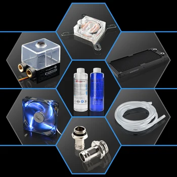 

High cost performance computer host complete SET OF DIY cooling water cooling pipe water cooling set new promotion entry level