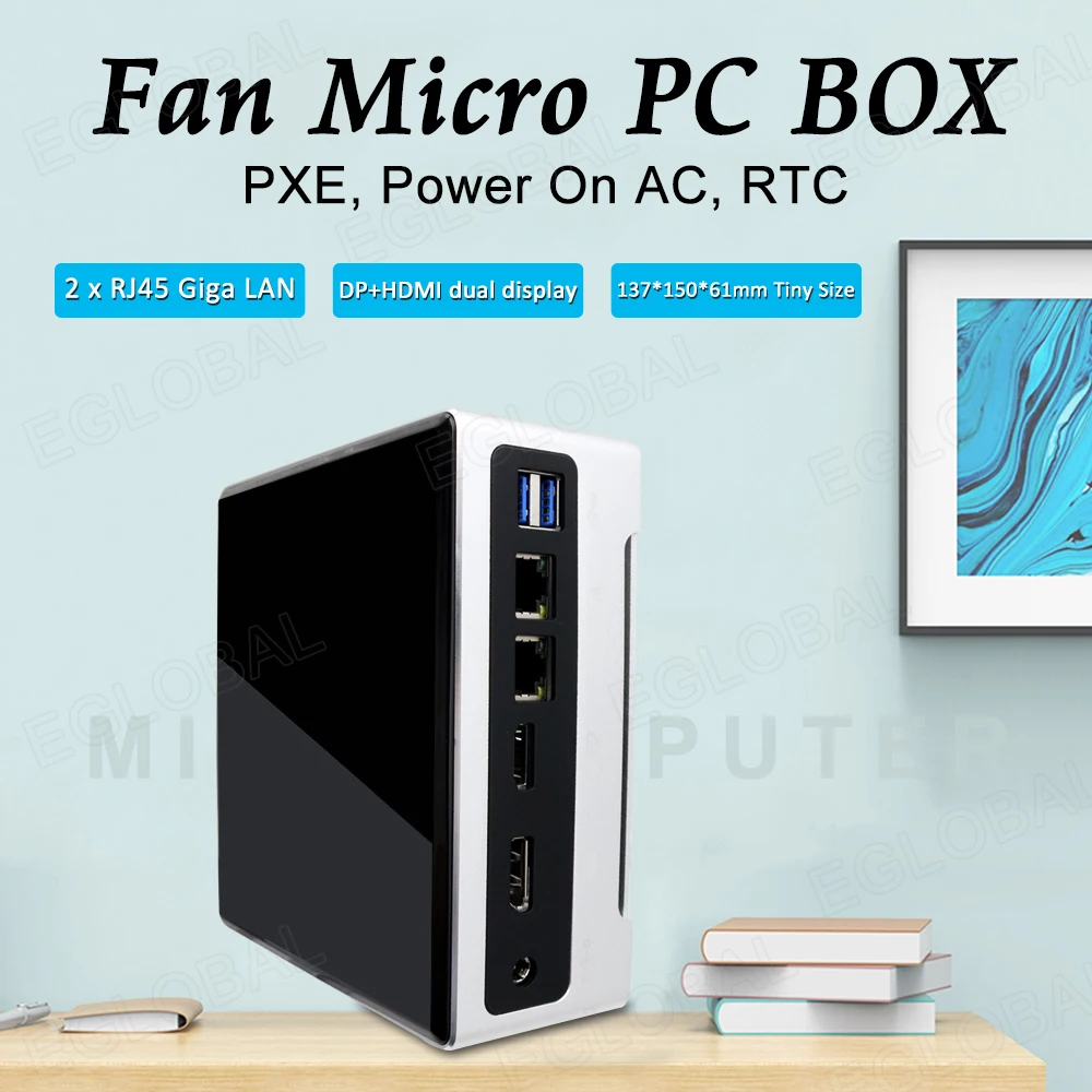 Eglobal 11th Gen Intel Mini PC - Core i5 1135G7/I7 1165G7/1065G, M.2 NVMe, Windows 11, AC WiFi Description Image.