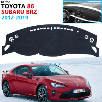 

Dashboard Cover Protective Pad for Toyota 86 GT86 FT86 Scion FR-S Subaru BRZ 2012~2019 Accessories Dash Board Sunshade Carpet