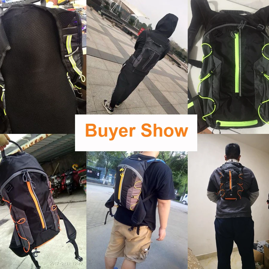 Top NEWBOLER Bicycle Bag 10L Cycling Backpack Breathable Ultralight MTB Bike Water Bag Climbing Hiking Hydration Waterproof Backpack 1