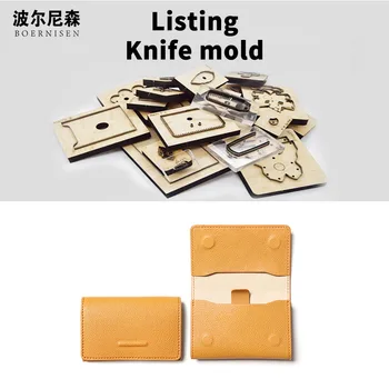 

Wooden Die Cutting Diy 2020 Folding short Wallet card bag Dies Fille Scrapbooking Suitable For Die-cutting Machines