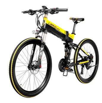 

[EU Direct] Lankeleisi Folding Electric bicycle 26inch Tires 400W 500W Waterproof Foldable Electric Bike Max Speed 35km/h 40km/h