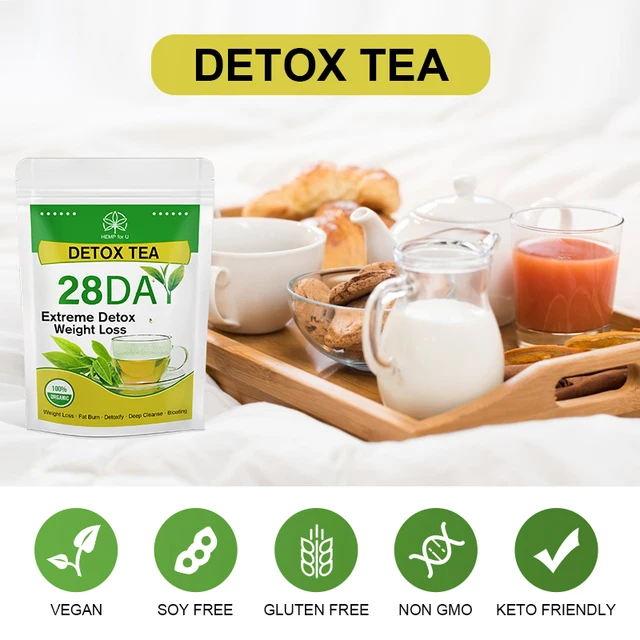 HFU Slimming Tea Detox Product Speed Weight Loss Fat Burns Oil Scraping Reduce Fat Cleans Intestine Reduce Bloating Constipation 3