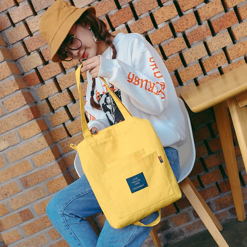 

Original disassemblable shoulder strap canvas single shoulder bag