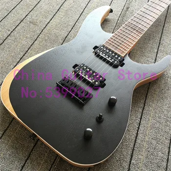 

7 strings black blackmachine;24 frets;free shipping