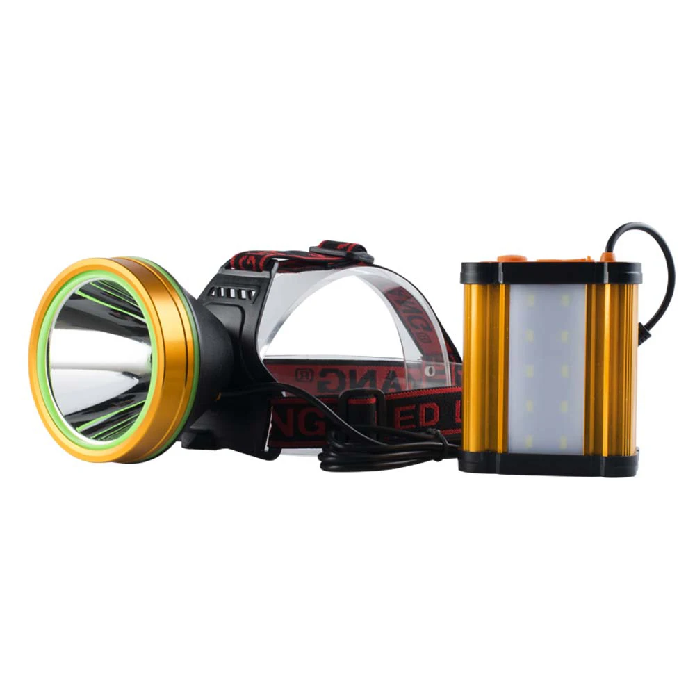 Bright Led Headlamp Portable Handheld Cob Lighting Lantern Outdoor