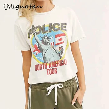 

Miguofan Funny Patterns T-shirt Tops Women Cotton Short Sleeve Blogger Fashion T-shirt Causal Top Female 2020 Summer ladies tops