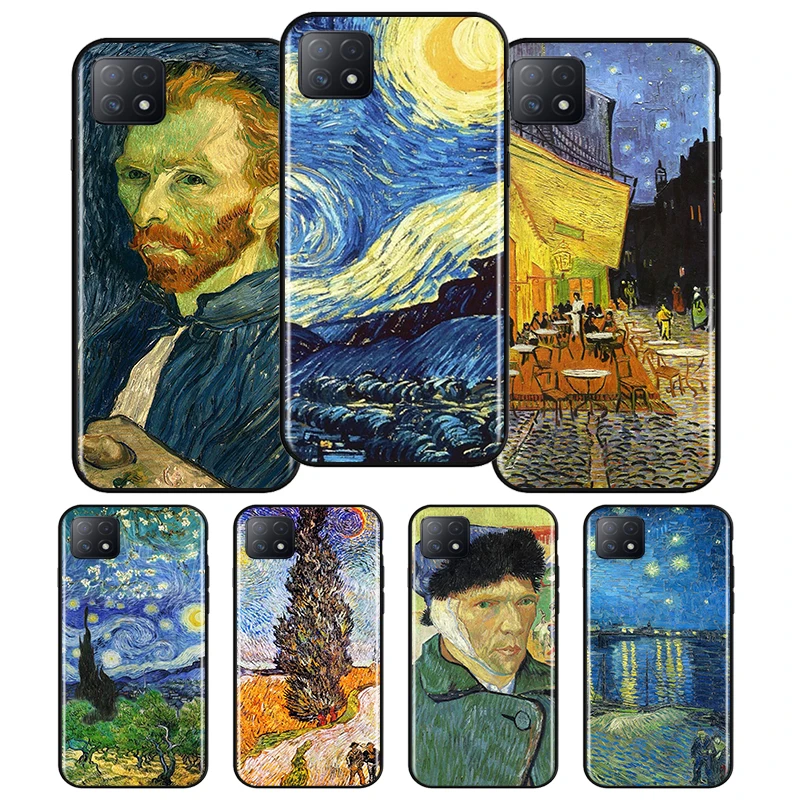 Картина маслом Ван Гога для OPPO AX7 A1K A94 A93 A92S A73 A72 A53S A52 A32 A31 A12E A11X A9 A5 2020 | Мобильные