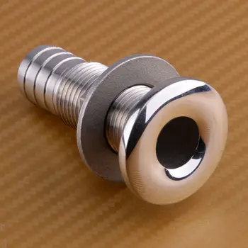 

1/2'' Drain Joint Pipe Marine Fitting Hose Barbs Connector Boats Parts
