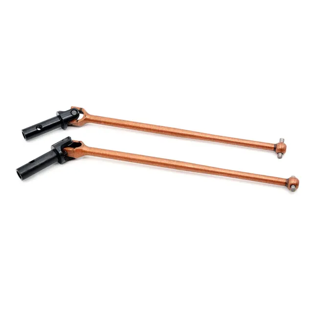2Pcs 8158 Front Horizontal Universal Drive Shaft for 1/8 ZD Racing 9021 08423 RC Car Upgrade Parts Spare Accessories
