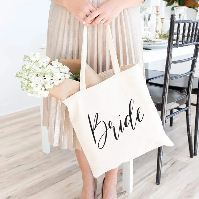 MOTHER OF THE BRIDE WEDDING FLOWER TOTE SHOPPER SHOPPING BAG PERSONALISED GIFT 