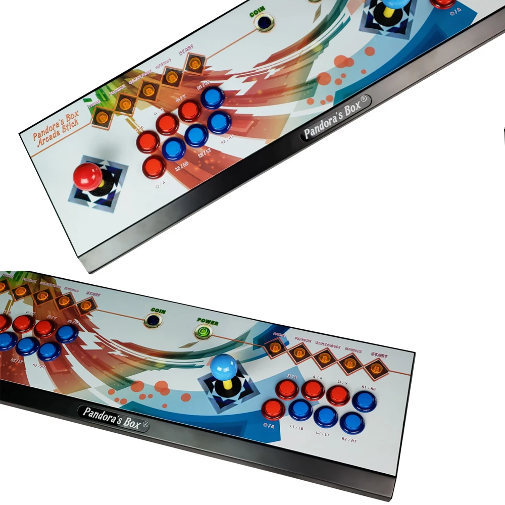 

Pandora's Box DX arcade fighting game machine with multi game board 3000 in 1,double joystick console