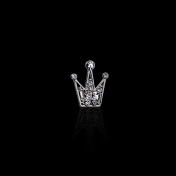 

Mini Crown Brooches Accessories Handmade Resin Craft Decoration Mini Cute King Royal Crowns Pendant Crystal Jewelry Findings