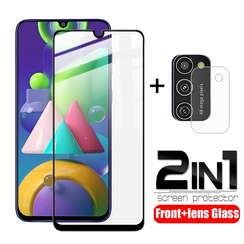 Защитное стекло для экрана и камеры Samsung Galaxy A51 A71 M21 M31 | Мобильные телефоны